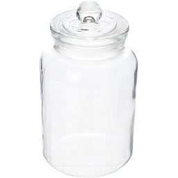Porta Mantimento de Vidro com Tampa de Vidro Arena 1,6L - 1