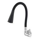 Ver imagem 1 de Torneira Cozinha Parede Flexivel Leão Color Duo Black - 6368