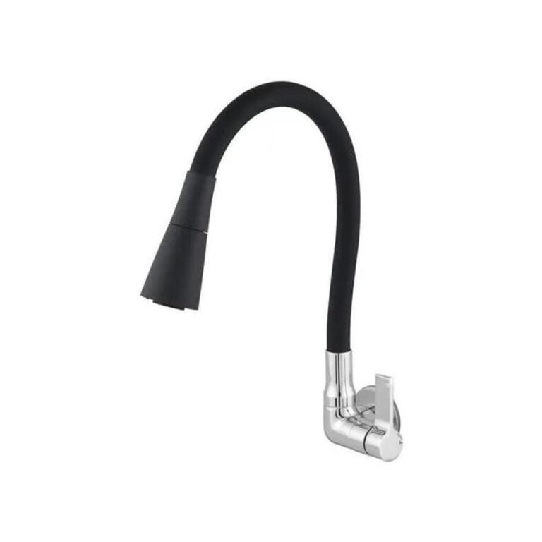 Torneira Cozinha Parede Flexivel Leão Color Duo Black - 6368 Torneira Cozinha Parede Flexivel Leão Color Duo Black - 6368