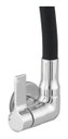 Ver imagem 4 de Torneira Cozinha Parede Flexivel Leão Color Duo Black - 6368