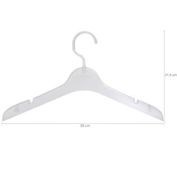 Kit 20 Cabides de Roupa Giratório Reforçado Organizador Socialle Closets Armários Lojas Adulto - 4