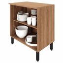 Ver imagem 5 de Balcão Thalita - 2 Portas 1 Prateleira Interna Mdp - Móveis Sul