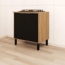 Ver imagem 4 de Balcão Thalita - 2 Portas 1 Prateleira Interna Mdp - Móveis Sul