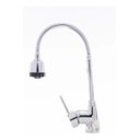 Ver imagem 3 de Torneira Gourmet Monocomando Flexível Cozinha Cromada/Preta