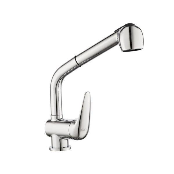 Torneira Monocomando Eco Com Bica Retrátil 30Cm 0115 - 1
