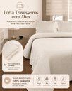 Ver imagem 4 de Jogo de Colcha Ultrassonic Urban Queen 240x260cm - Bege