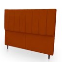 Ver imagem 4 de Cabeceira Estofada Moderna e Elegante para Cama de Casal 140 Eros Suede