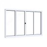 Janela de Aço de Correr 100x200cm 4 Folhas com Vidro Liso Riobras - 2