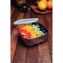 Ver imagem 5 de Pote Tramontina Freezinox Aço Inox Quadrado Tampa Plástica 16cm 1,2l Tramontina