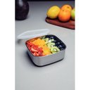 Ver imagem 4 de Pote Tramontina Freezinox Aço Inox Quadrado Tampa Plástica 16cm 1,2l Tramontina