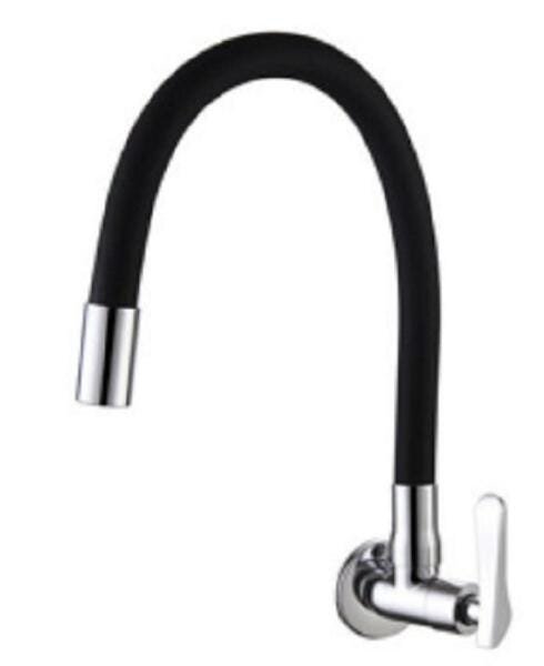 Torneira Gourmet Flexível 1/4 De Volta Preta - 1
