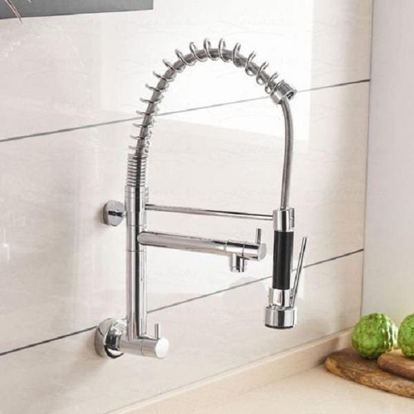Torneira Gourmet Monocomando Dupla Giratória Ducha Flexível - 4