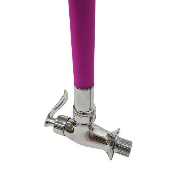 Torneira Silicone Flexivel Parede Articulado Gourmet Cromado - 6