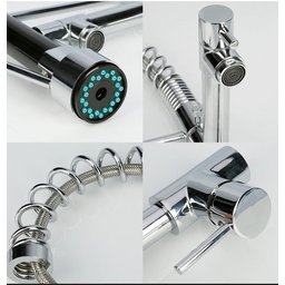 Torneira Gourmet Vip Metal Monocomando Misturador Spray - 5