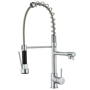 Torneira Gourmet Vip Metal Monocomando Misturador Spray