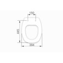 Ver imagem 3 de Assento Thema Almofadado Branco Tth/k - Astra