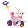 Triciclo Tonkinha Gatinha Passeio e Pedal - Bandeirante - 2