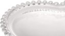Ver imagem 3 de Prato Cristal Coração Pearl 30x25x2 cm
