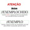 Adesivos Personalizados para Bastão Led Plastico 30x3cm - 15 - 3