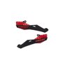 Protetor de Mão Circuit Fênix Carbon Guidão Preto/Vermelho - 1