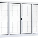 Ver imagem 3 de Janela de Aço de Correr 120x150cm 4 Folhas com Grade e Vidro Liso Riobras