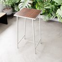 Ver imagem 2 de Mesa Bar Bistrô Alta Madeira Industrial White Don Castro Decor Conjunto de Mesas e Cadeiras Imbuia