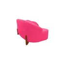 Ver imagem 6 de Namoradeira Sofá Feijão Moscou 150cm Orgânica Couro Rosa Pink