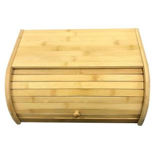 Porta Pao em Bambu L40xp27xa17cm