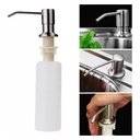 Ver imagem 1 de Dispenser de Embutir Prata Porta Detergente Dosador Aço Inox - Brinovar