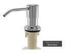 Ver imagem 5 de Dispenser de Embutir Prata Porta Detergente Dosador Aço Inox - Brinovar
