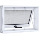Ver imagem 3 de Janela de Aço Maxim-Ar 40x60cm com Grade Quadrada e Vidro Riobras