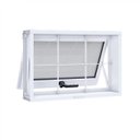 Ver imagem 1 de Janela de Aço Maxim-Ar 40x60cm com Grade Quadrada e Vidro Riobras