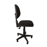 Cadeira Costureira e Bancada Executiva Tecido - Nr17 Ajuste Encosto:preto - 4