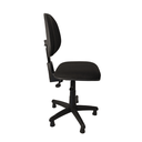 Ver imagem 4 de Cadeira Costureira e Bancada Executiva Tecido - Nr17 Ajuste Encosto:preto