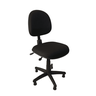 Cadeira Costureira e Bancada Executiva Tecido - Nr17 Ajuste Encosto:preto - 1