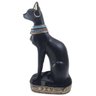 Gato Egipcio Bastet Sentado (Deus Da Fertilidade) Preto - 3