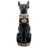 Gato Egipcio Bastet Sentado (Deus Da Fertilidade) Preto - 2