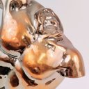 Ver imagem 7 de Escultura Corpo Masculino Cobre 31x17x10cm Ceramica