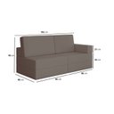 Ver imagem 6 de Sofá Cama à Vácuo 2 Lugares Linha Modular Flip Magic