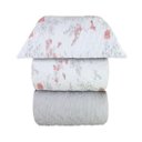 Ver imagem 2 de Kit Colcha Casal Naturalle Percal 200 Fios 3 Peças Giardino