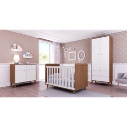 Cômoda de Bebê 2 Portas 2 Gavetas Retrô 2720 Multimóveis - 3 Cômoda de Bebê 2 Portas 2 Gavetas Retrô 2720 Multimóveis - 3