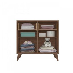Cômoda de Bebê 2 Portas 2 Gavetas Retrô 2720 Multimóveis - 2 Cômoda de Bebê 2 Portas 2 Gavetas Retrô 2720 Multimóveis - 2