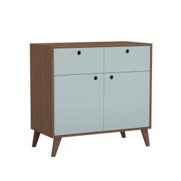 Cômoda de Bebê 2 Portas 2 Gavetas Retrô 2720 Multimóveis - 1 Cômoda de Bebê 2 Portas 2 Gavetas Retrô 2720 Multimóveis - 1