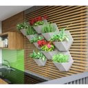 Ver imagem 2 de Vaso de Parede Favo 30cmx35xm Japi