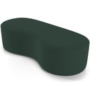 Ver imagem 2 de Puff Decorativo Orgânico para Living Quarto 140cm Orbit W01 Suede Verde Musgo - Lyam Decor