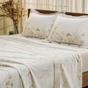 Ver imagem 2 de Jogo de Cama Queen Cetim Sublime 300 Fios Recanto 100% Algodão Bege 4 Peças Altenburg