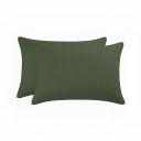 Ver imagem 3 de Kit 2 Porta Travesseiro Matelado Microfibra - Verde