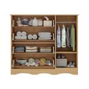 Ver imagem 4 de Cômoda Infantil 95cm 1 Porta e 4 Gavetas Realeza Multimóveis Mp4454 Madeirado Madeirado