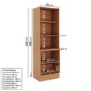 Ver imagem 5 de Cozinha Modulada 10 Peças Armários Balcões Torre Quente e Paneleiro Aroeira CabeCasa MadeiraOriginals