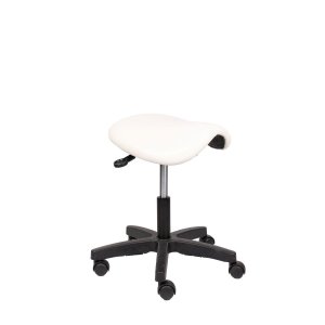 Cadeira Mocho Sela Branca Dentista Tatuador Estetica Manicure Odontologia Consultorio Luxo Premium